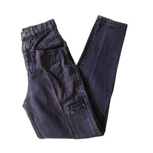 Vintage Gitano Over Dryed Artic Wash Dark Gray Denim Jeans Size‎ 7/8